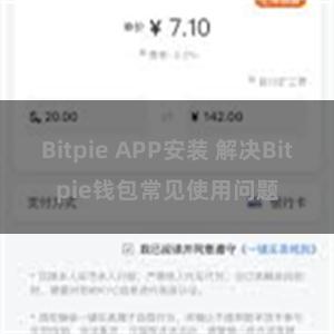 Bitpie APP安装 解决Bitpie钱包常见使用问题