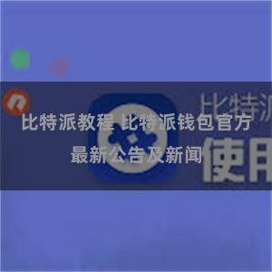 比特派教程 比特派钱包官方最新公告及新闻