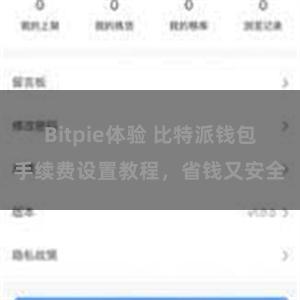 Bitpie体验 比特派钱包手续费设置教程，省钱又安全